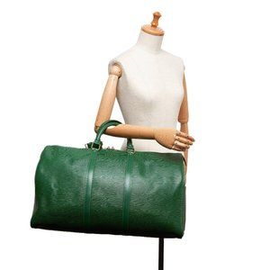 ✨Must Go✨ LV Boston Bag Keepall 50 Greens Epi
